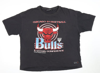 Unisex Adults UK Size XL NBA Black Jersey T-Shirt