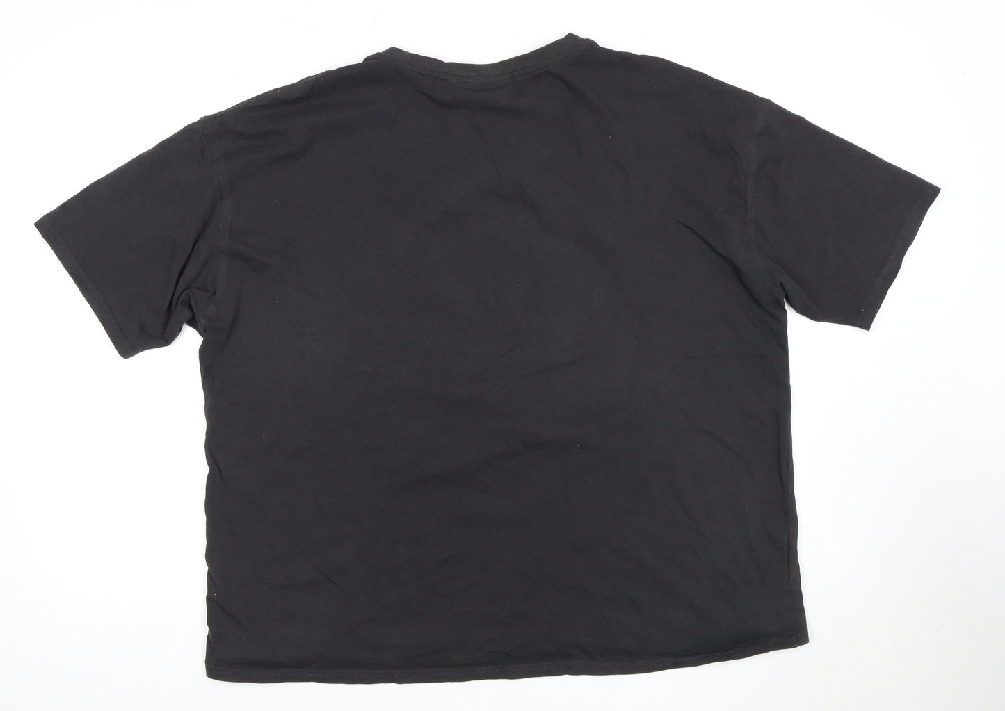 Unisex Adults UK Size XL NBA Black Jersey T-Shirt
