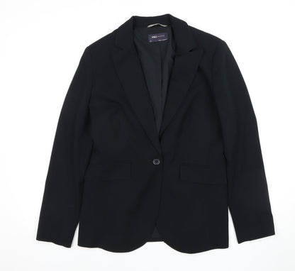 Marks and Spencer Black Women's Blazer Size 12