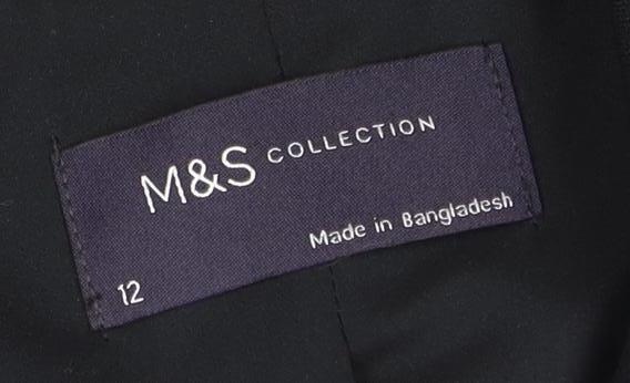 Marks and Spencer Black Women's Blazer Size 12