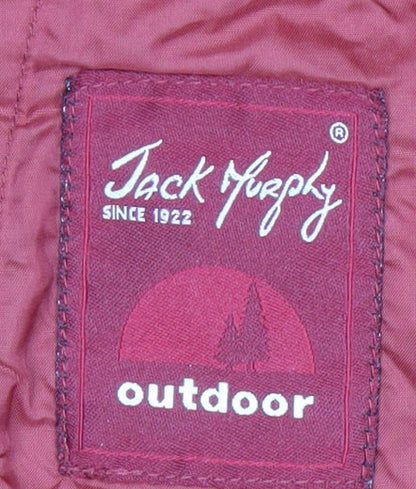 Womens UK Size UK 14 Jack Murphy Red Quilted Coat