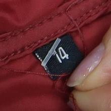 Womens UK Size UK 14 Jack Murphy Red Quilted Coat