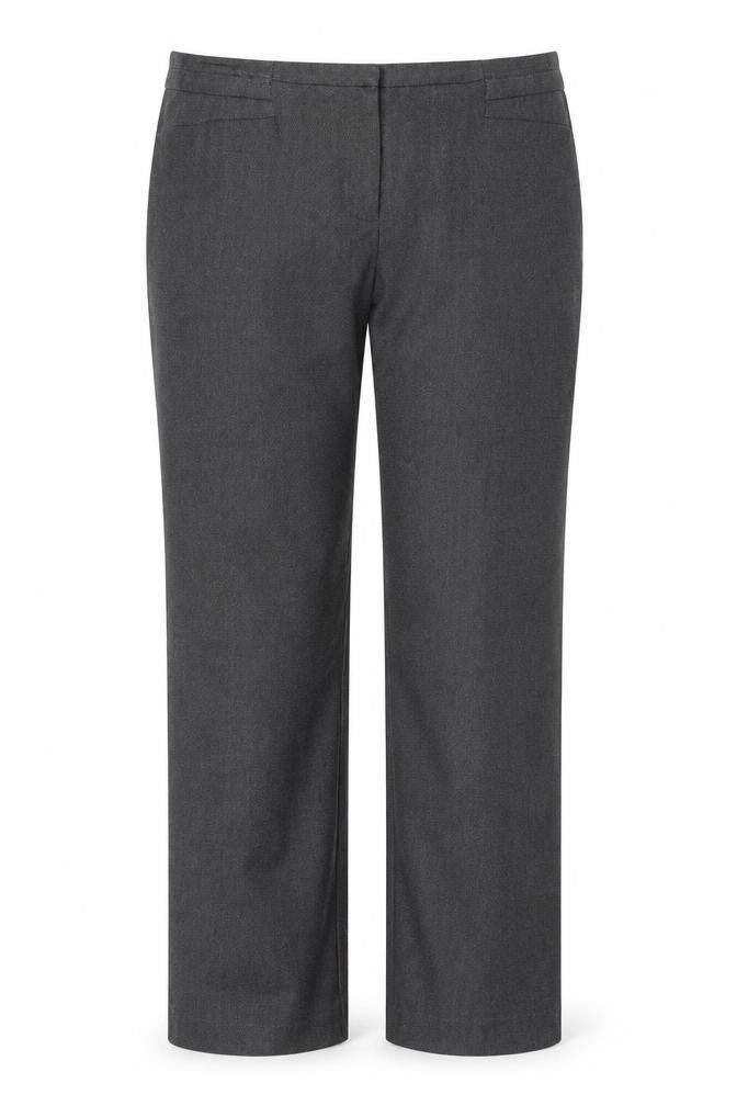Womens UK Size 12 Marks and Spencer Regular Fit  Grey Trousers