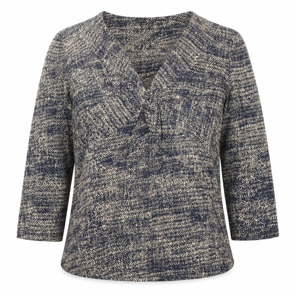 Womens UK Size M Viyella Blue  Blouse