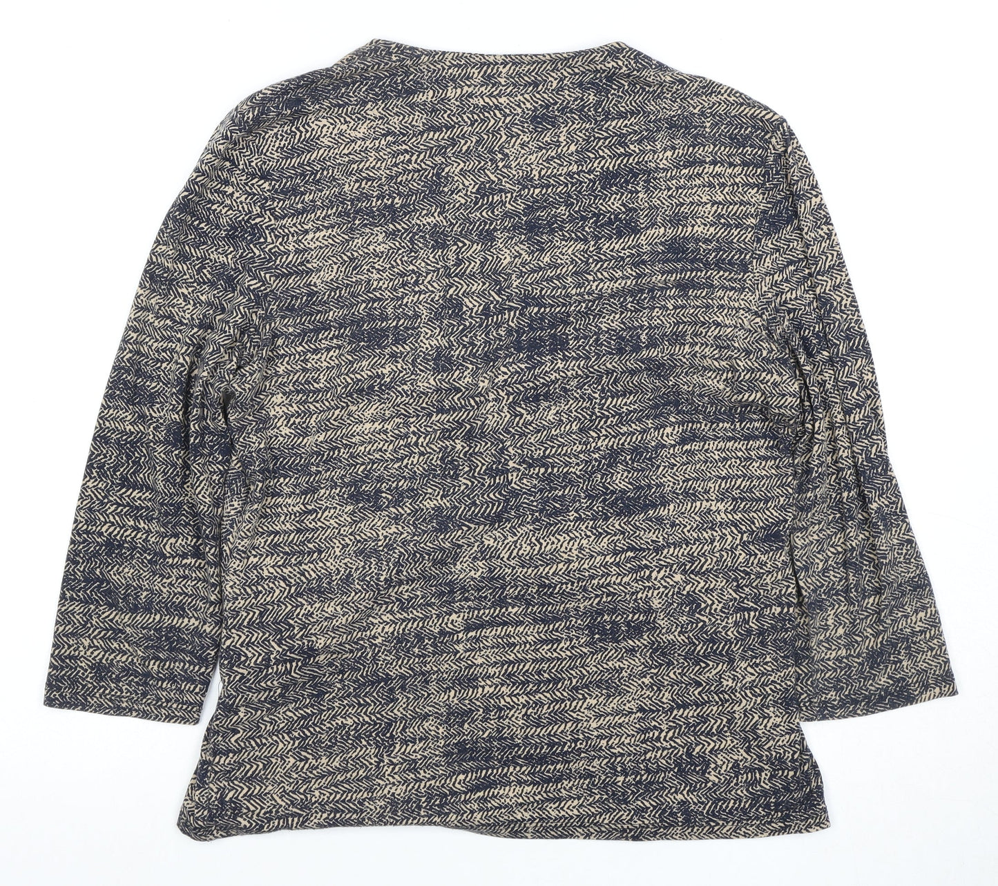 Womens UK Size M Viyella Blue  Blouse
