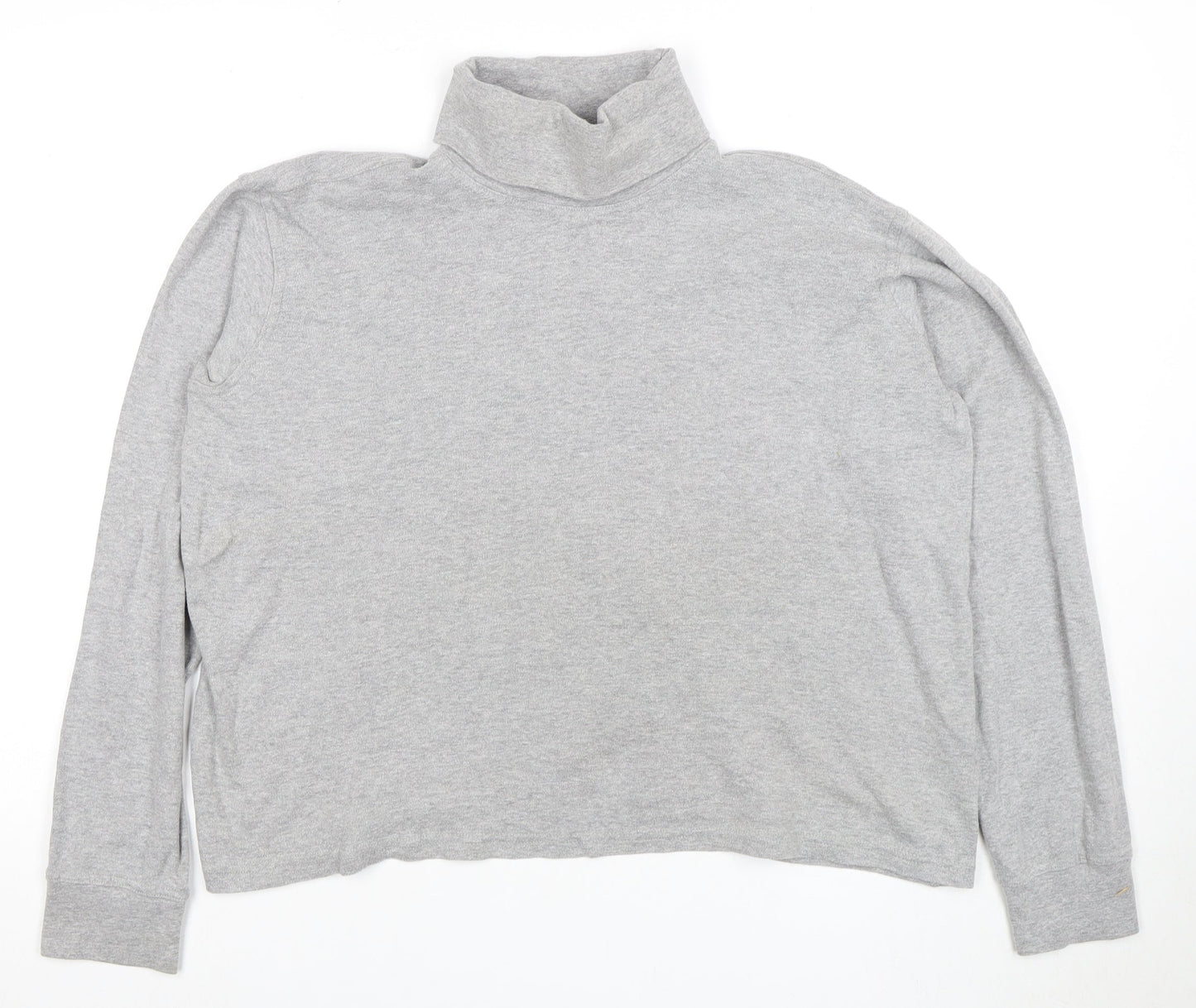 Mountain Warehouse Women’s Grey Roll Neck T-Shirt Size 16