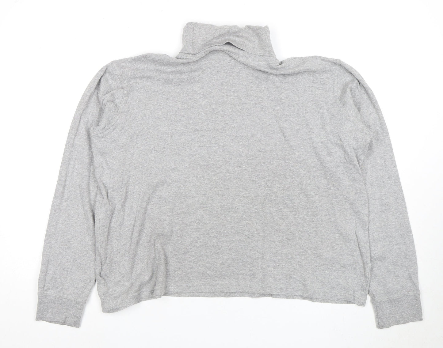 Mountain Warehouse Women’s Grey Roll Neck T-Shirt Size 16