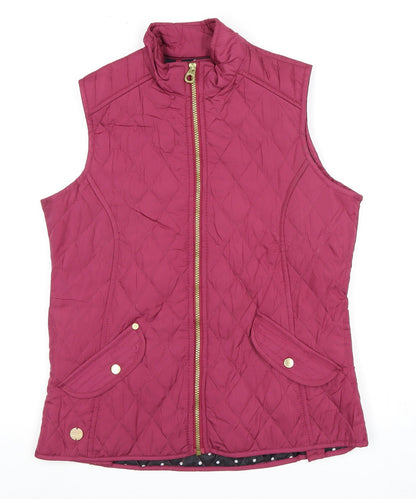 Regatta Women's Red Quilted Waistcoat, Size 12, Casual