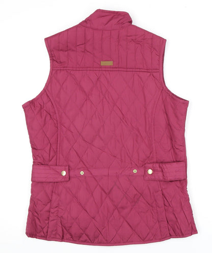Regatta Women's Red Quilted Waistcoat, Size 12, Casual