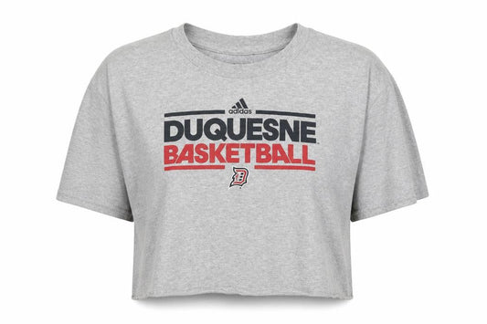 Front view of Adidas Grey Sports T-Shirt L unisex casual