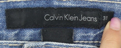 Calvin Klein Men's Blue Straight Jeans Size 31