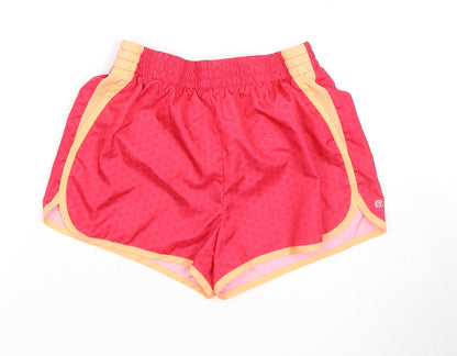 Champion Women's Red Floral Athletic Shorts L