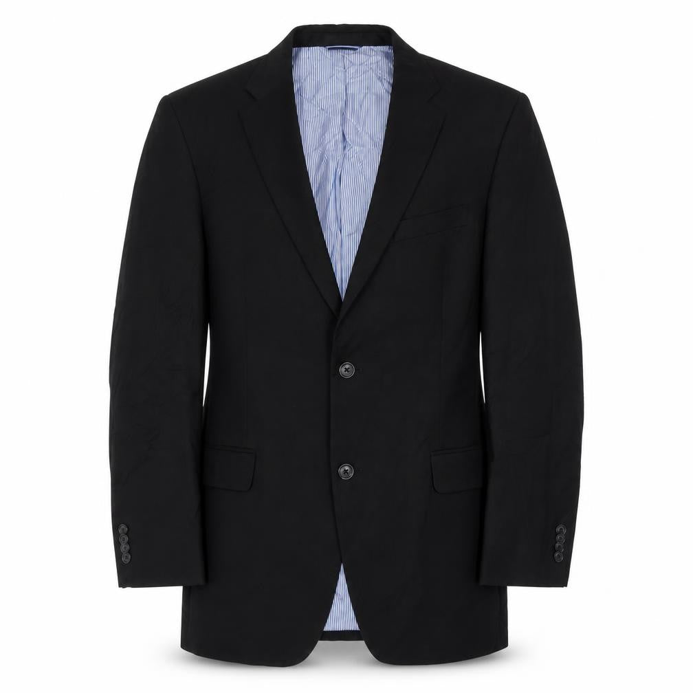 Mens UK Size 38 Tommy Hilfiger Regular Black Suit Jacket