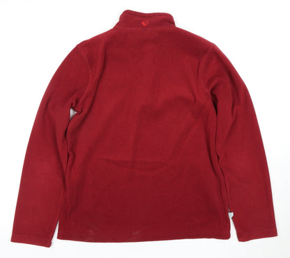 Regatta Women's Red Fleece Pullover Sweatshirt Size 12
