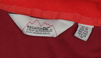 Regatta Women's Red Fleece Pullover Sweatshirt Size 12