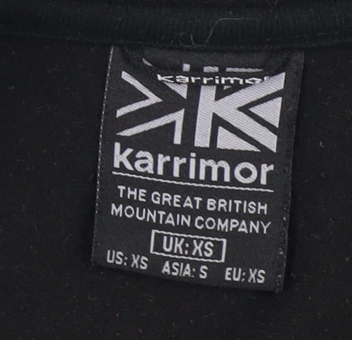 Mens UK Size XS Karrimor Black Pullover Sweatshirt