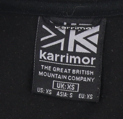 Mens UK Size XS Karrimor Black Pullover Sweatshirt