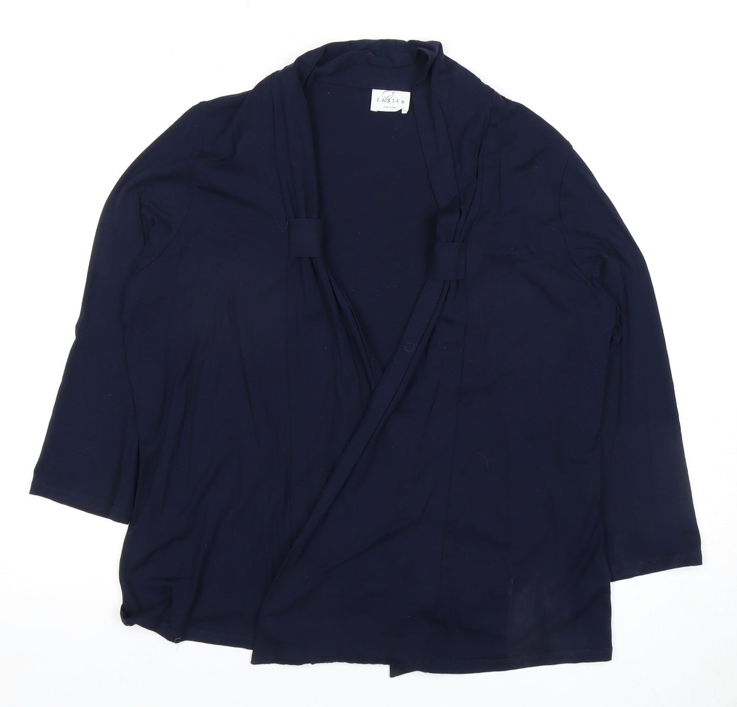 Womens UK Size 16 Eastex Blue Kimono Blouse