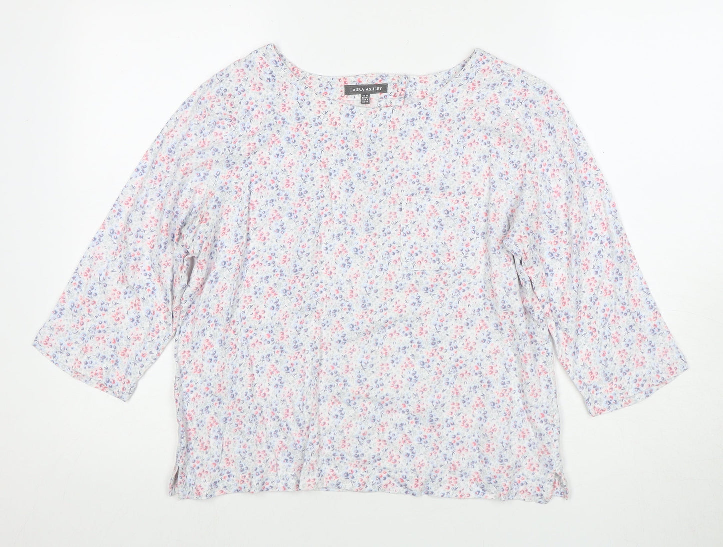 Laura Ashley Women's Floral Blouse, Size 12