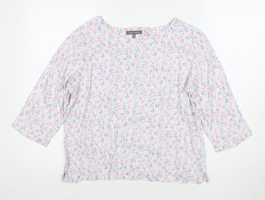 Laura Ashley Women's Floral Blouse, Size 12