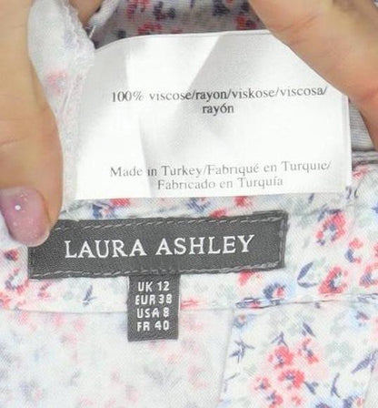 Laura Ashley Women's Floral Blouse, Size 12