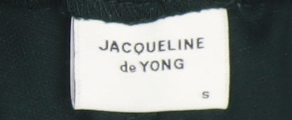 Jacqueline de Yong Green Cropped Trousers Women S