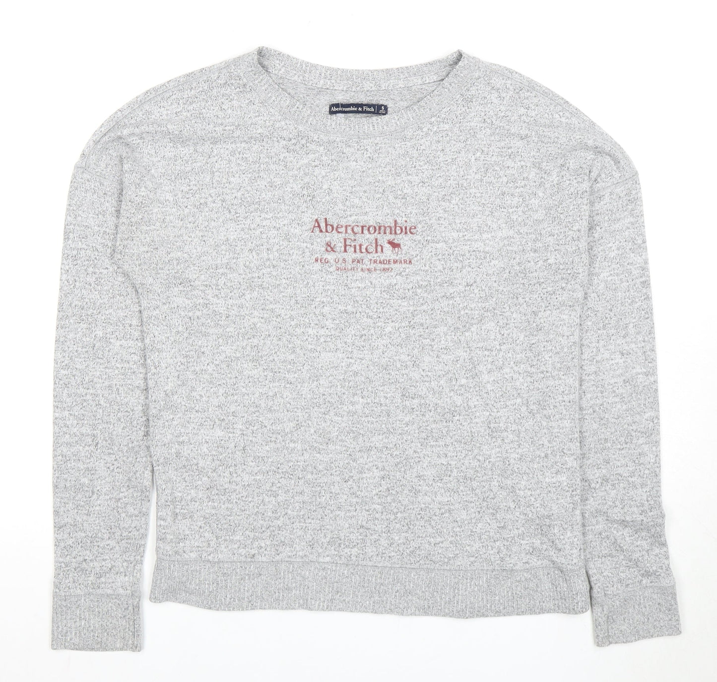 Abercrombie & Fitch Women's Grey Pullover Jumper S