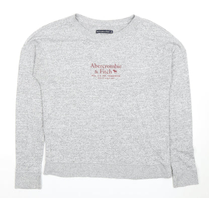 Abercrombie & Fitch Women's Grey Pullover Jumper S