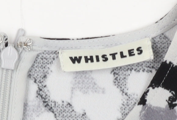 Womens UK Size 8 Whistles Multicoloured Basic Blouse