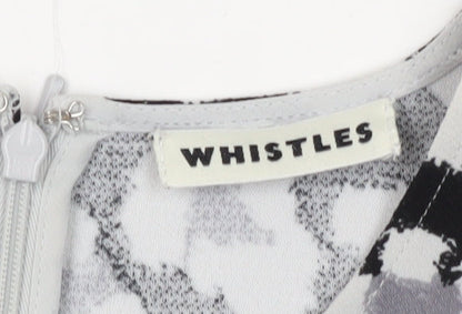 Womens UK Size 8 Whistles Multicoloured Basic Blouse