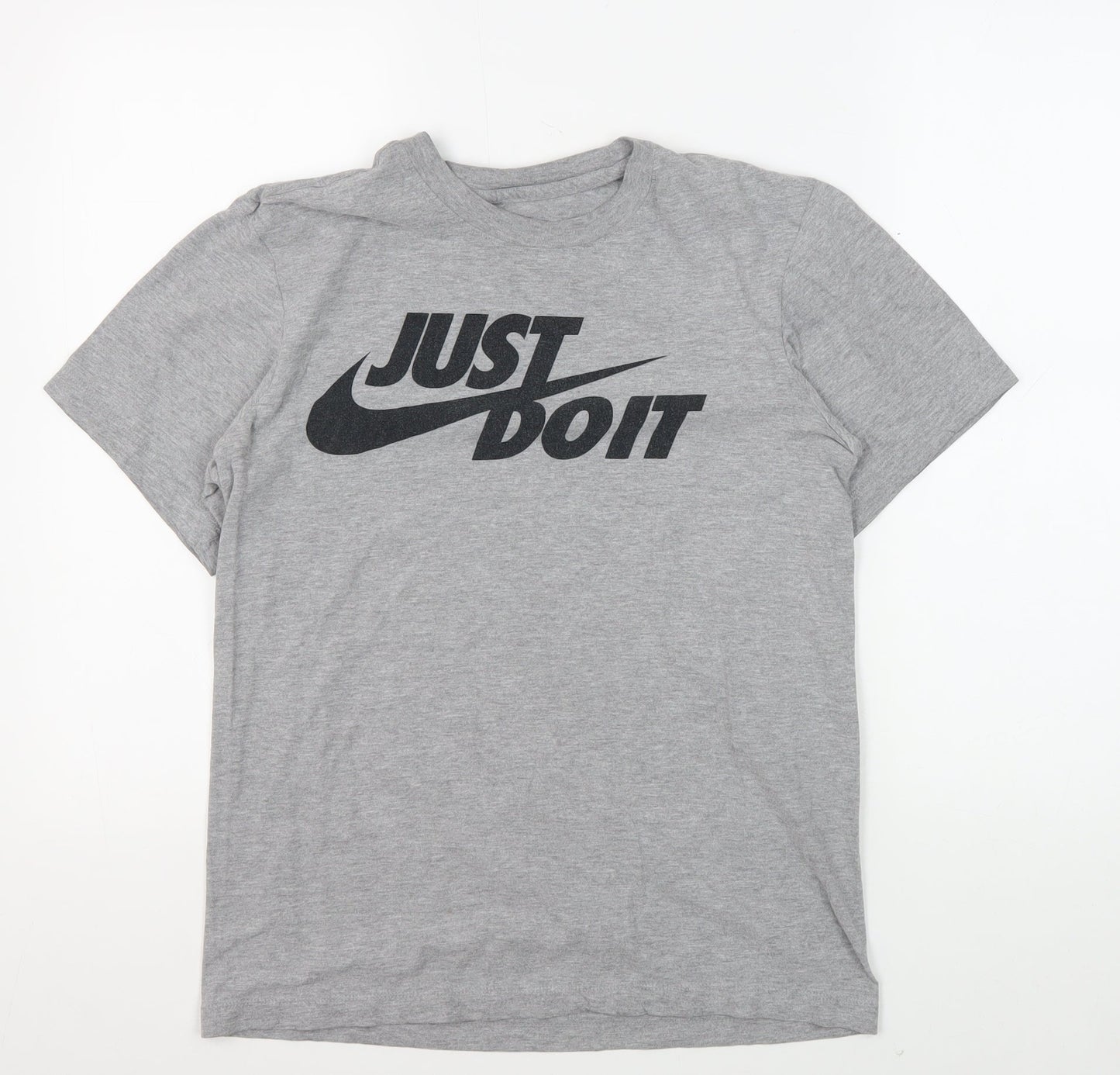 Nike Men's Grey XS T-Shirt Crew Neck Short Sleeve