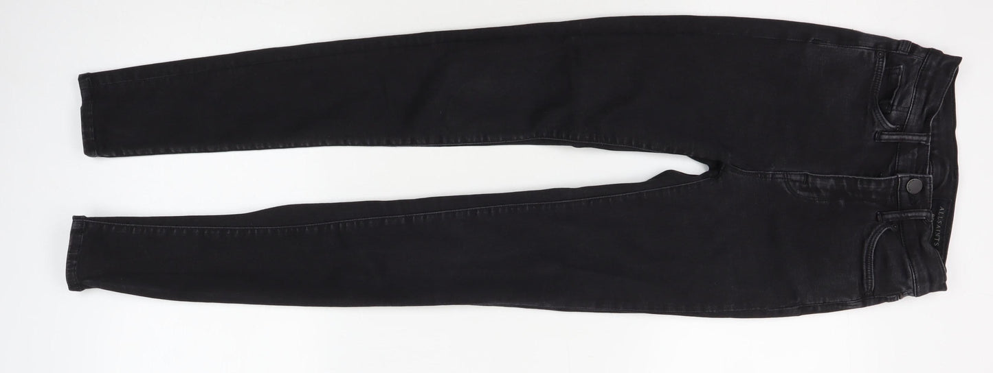 AllSaints Women's Black Skinny Jeans Size 24