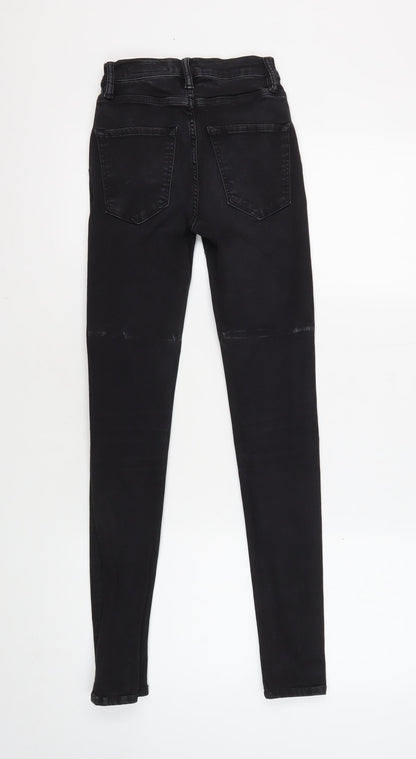 AllSaints Women's Black Skinny Jeans Size 24
