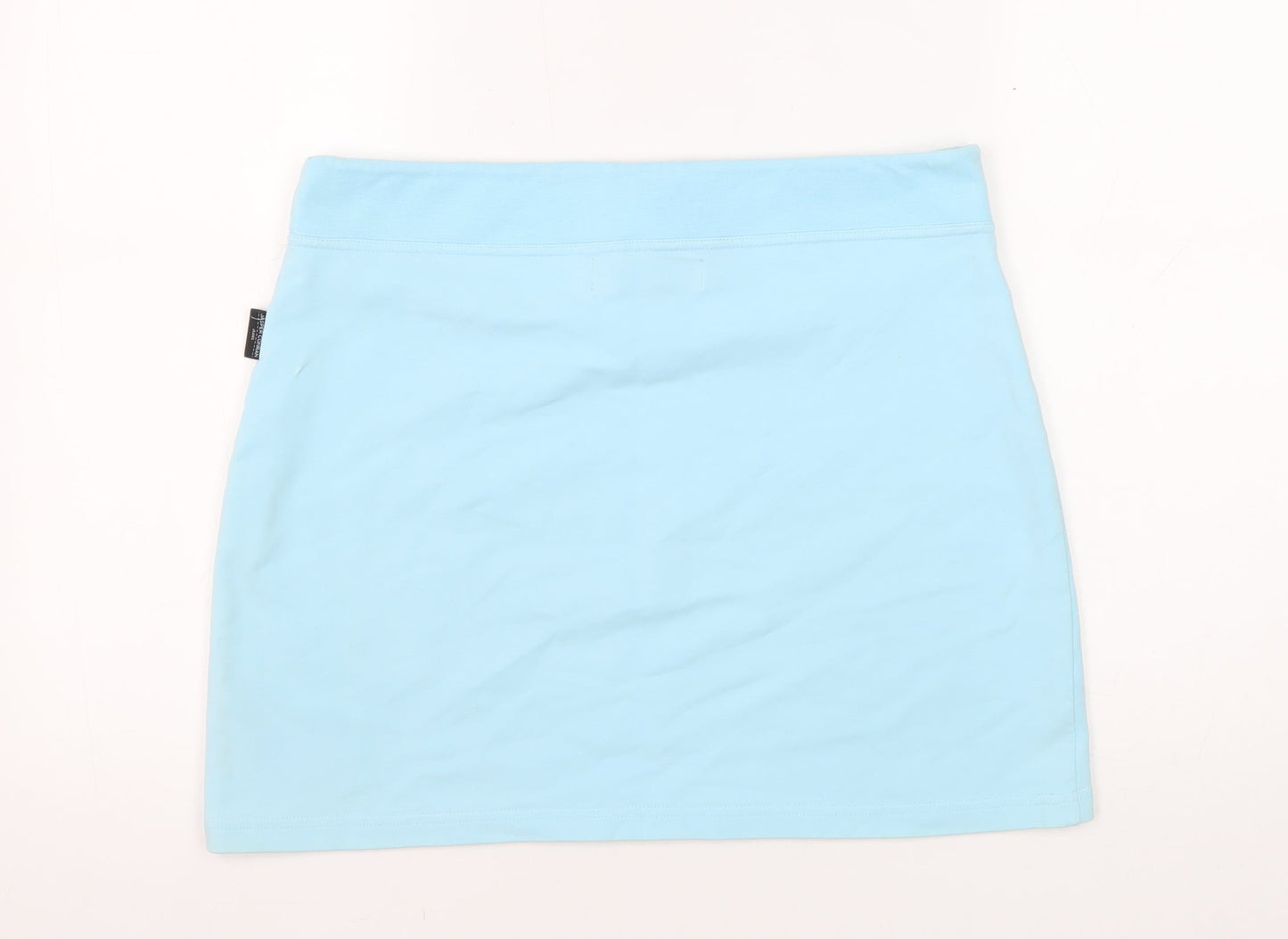 Jasper Conran Women's Blue Knee Length Skirt L