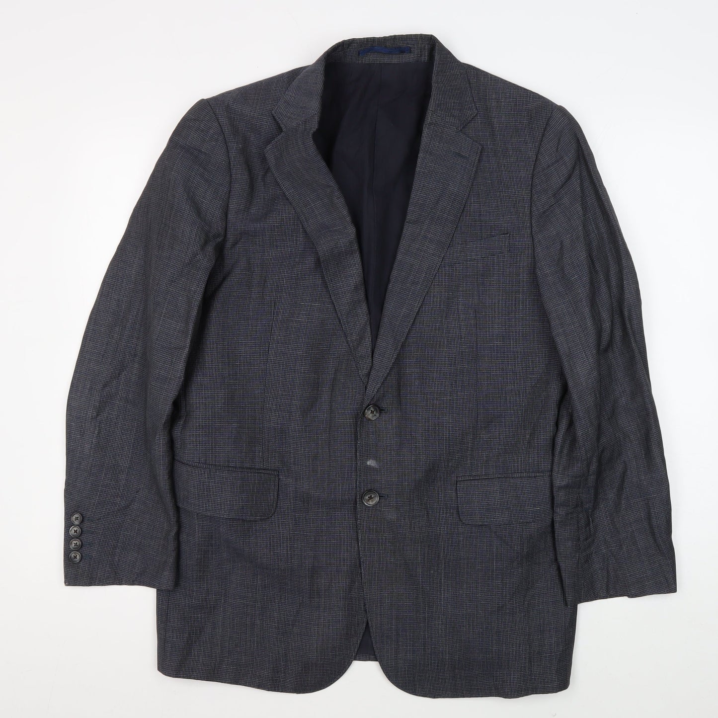 Mens UK Size 40 Jaeger Regular Blue Suit Jacket
