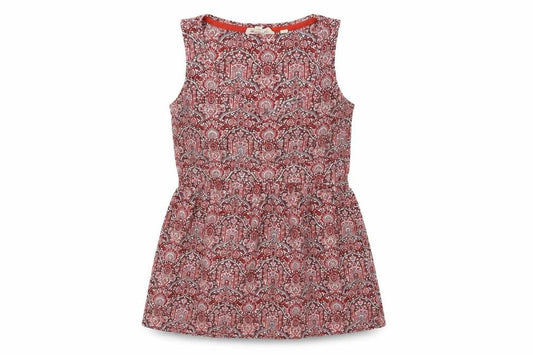 FatFace Women's Red Paisley Tunic Blouse Size 6