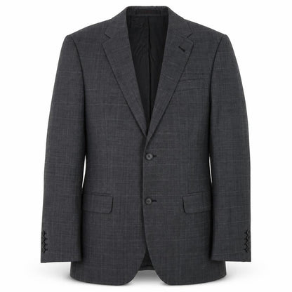 Mens UK Size 40 Jeff Banks Regular Grey Suit Jacket