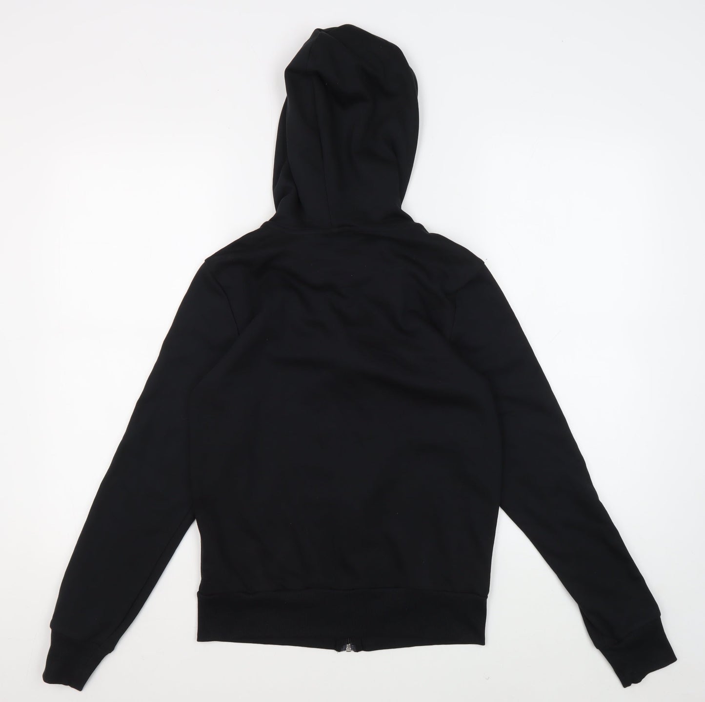 Adidas Unisex Black Full Zip Hoodie 2XS