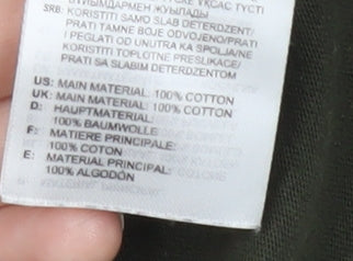 Adidas Women's Green Crop T-Shirt UK 8