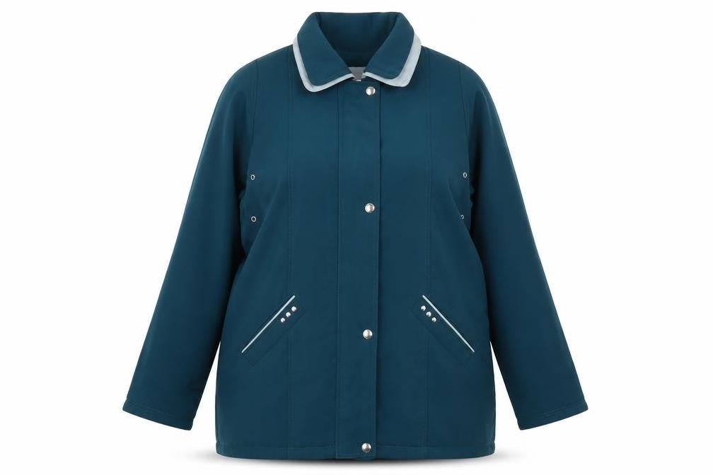 Womens UK Size 18 EWM Blue Basic Jacket