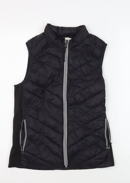 Womens UK Size XS Gap Black Puffer Jacket