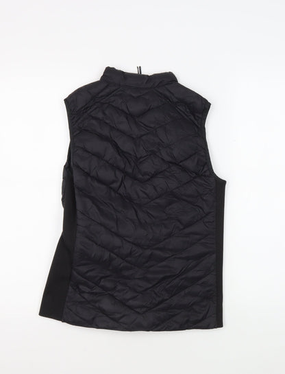 Womens UK Size XS Gap Black Puffer Jacket