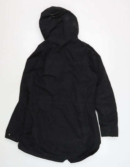 Womens UK Size 12 Regatta Black Parka Coat