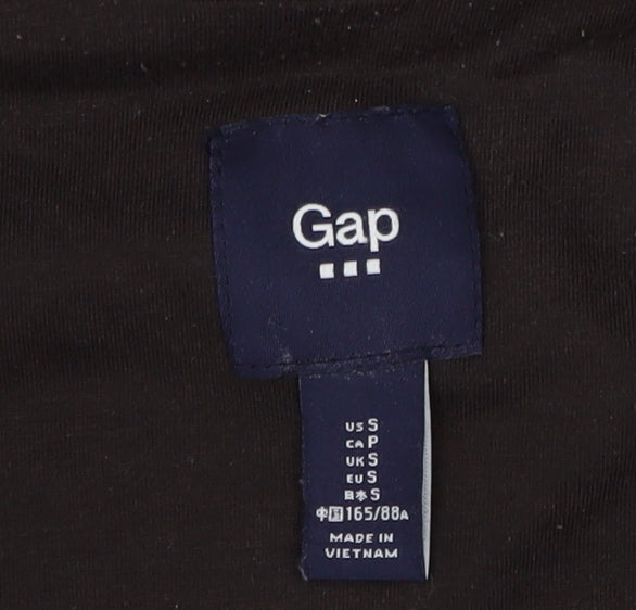 Womens UK Size S Gap Black Parka Coat