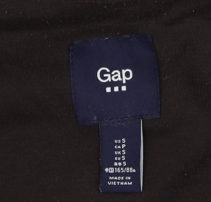 Womens UK Size S Gap Black Parka Coat