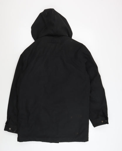 Mens UK Size S Maine New England Black Basic Jacket