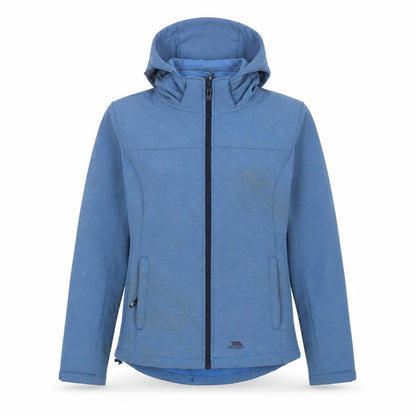 Womens UK Size 12 Trespass Blue Soft Shell