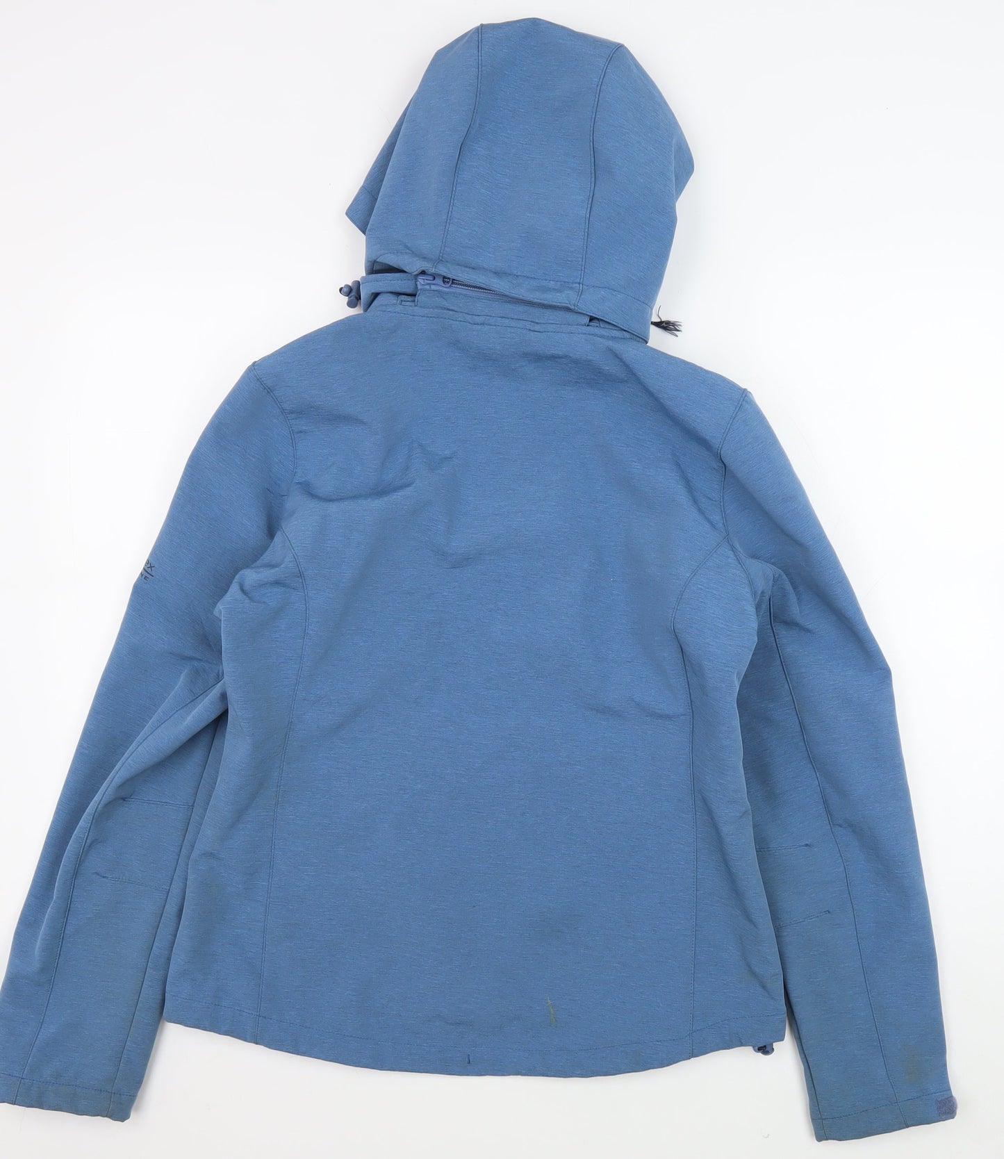 Womens UK Size 12 Trespass Blue Soft Shell