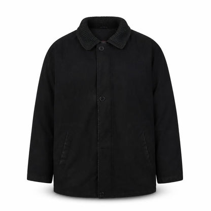 Mens UK Size XL BH LTD Black Overcoat