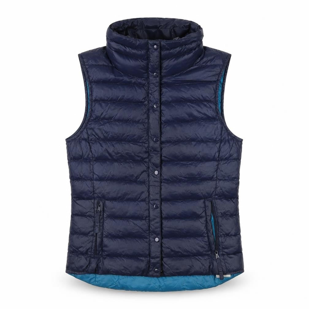 Womens UK Size S Gap Blue Puffer Jacket